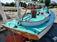 1970s Charles Wiittholz Design Catboat  Click to launch Larger Image