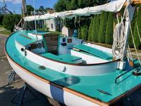 1970s Charles Wiittholz Design Catboat  Click to launch Larger Image