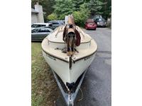 1995 Menger 19' Catboat  Click to launch Larger Image