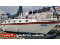 1986 Lake Mead Marina A Dock Nevada 32.67 Hunter 33
