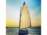 1983 Stuart Florida 22 Marshall Catboat