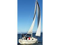 1980 Windjammers Sailing Club Little SuamicoWI Wisconsin 27 Watkins W27