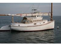 1977 Edgartown Massachusetts 24  Atlantic City Catboat