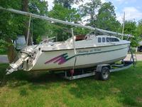 1993 Maple Lake near Mentor icludes trailer and lift Minnesota 23.5 Hunter 23.5