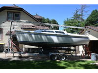 2000 lincoln Nebraska 25 catalina 250 with wing keel