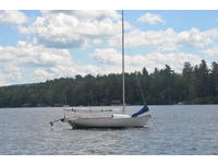 2013 Sunapee Lake New Hampshire 15 Cape Cod Shipbuilding Co Bull's Eye Sloop